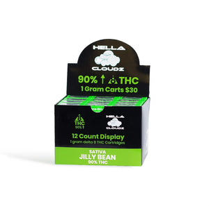 Jilly Bean (12 pack) (Sativa) - 90% D8 THC